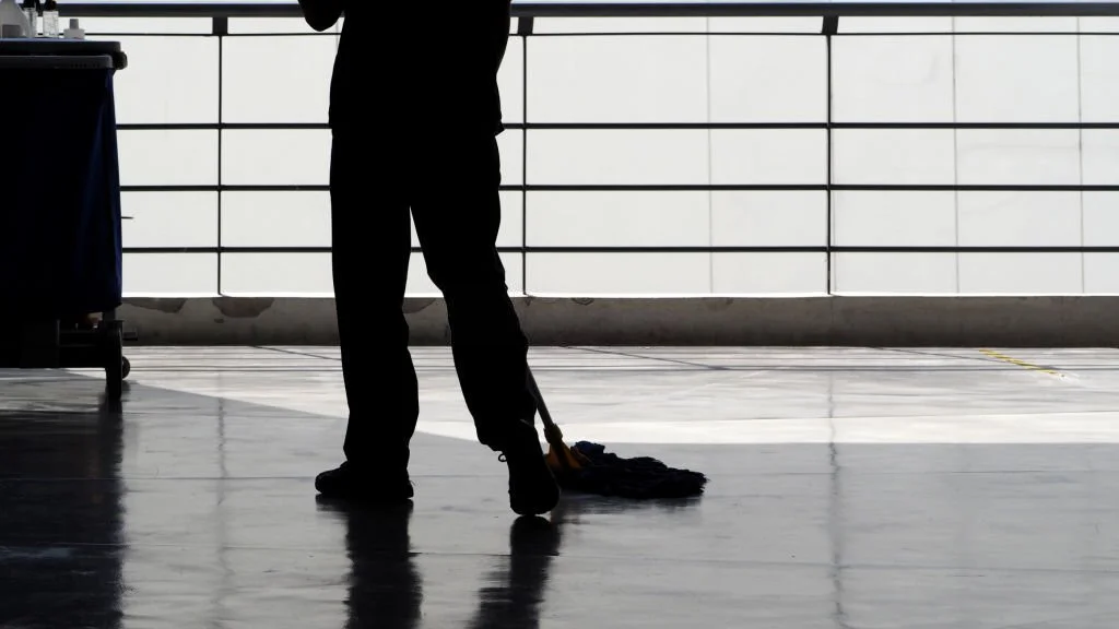 Sweeping and Mopping Floors