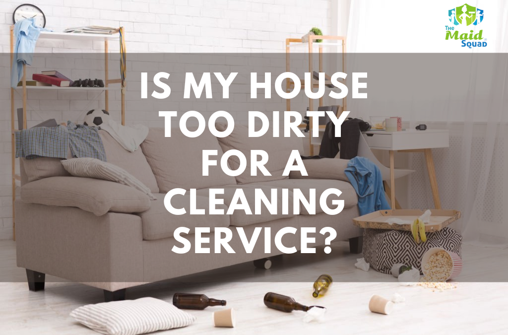 Is my House Too Dirty for a Cleaning Service