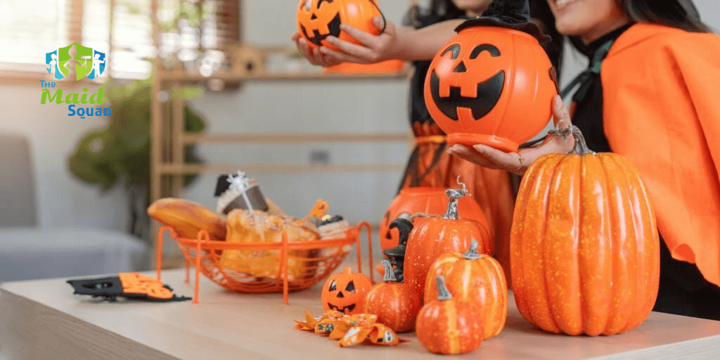 During the Halloween Party