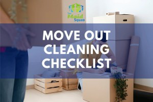 Move Out Cleaning Checklist